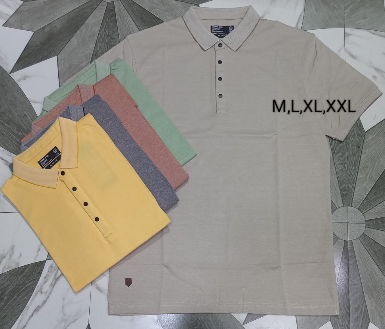 Fashion 5 Classic Style Indian Polo Shirt Featuring Breathable Fabric and Tailored Design for All-Day Comfort,  Premium Soft Cotton Polo Shirt with Modern Fit and Custom Embroidery Options