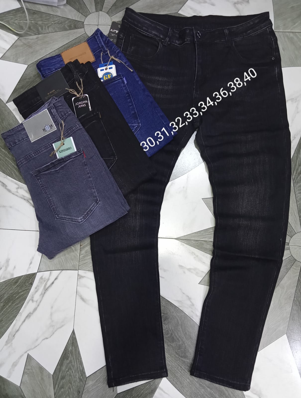 Fashion 3 Premium Quality Men's Jeans Trousers - Durable, Comfortable, and Stylish Denim with Perfect Fit and Sustainable Craftsmanship"