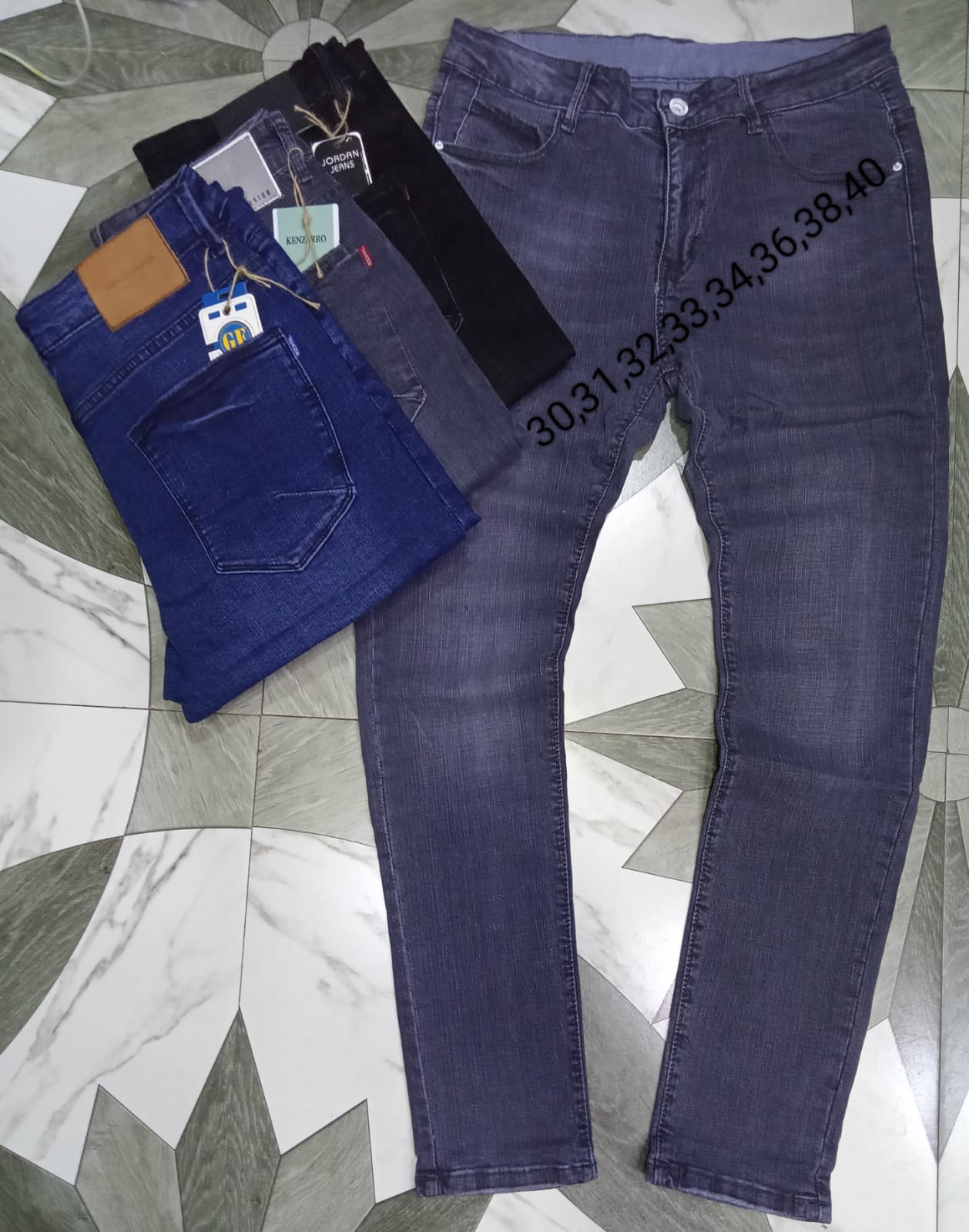 Fashion 3 Premium Quality Men's Jeans Trousers - Durable, Comfortable, and Stylish Denim with Perfect Fit and Sustainable Craftsmanship"