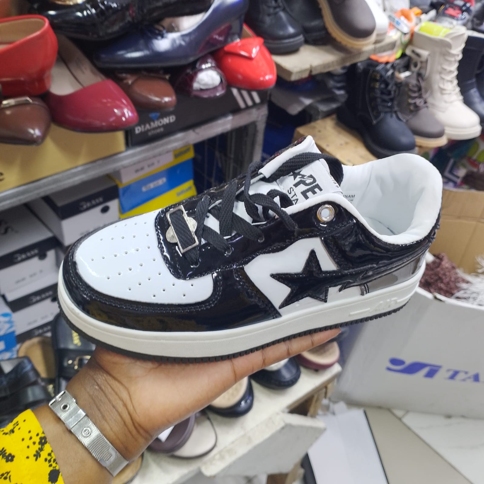 High Quality  Kids Bapestar sneakers