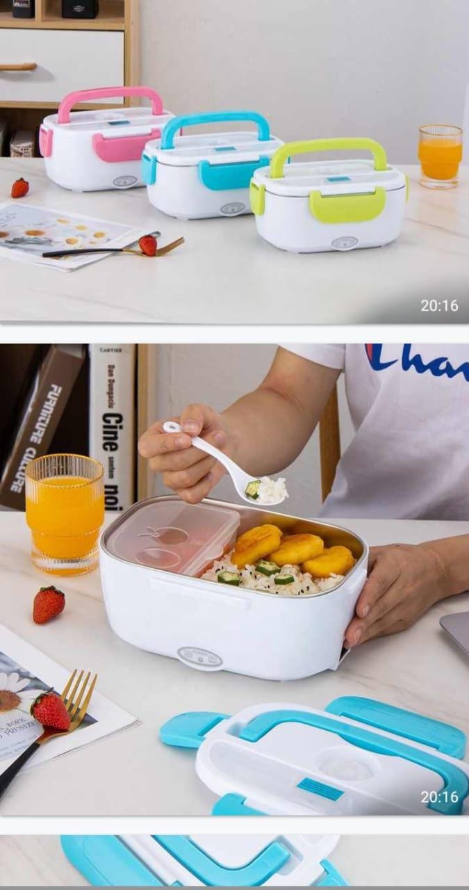 Electric Lunch box_ that enable you to warm your home cooked meal at the convenience of your office.Enjoy every bit of your self ...