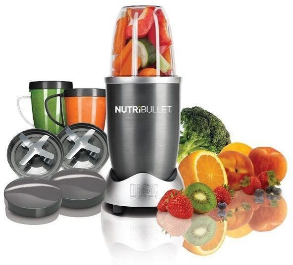 Magic Nutribullet Juice extractor Shredder, Blends, Grinds, Chops Effortlessly pulverizes fruits, vegetables, super foods and protein shakes High-torque power base and 600 watt motor Power,