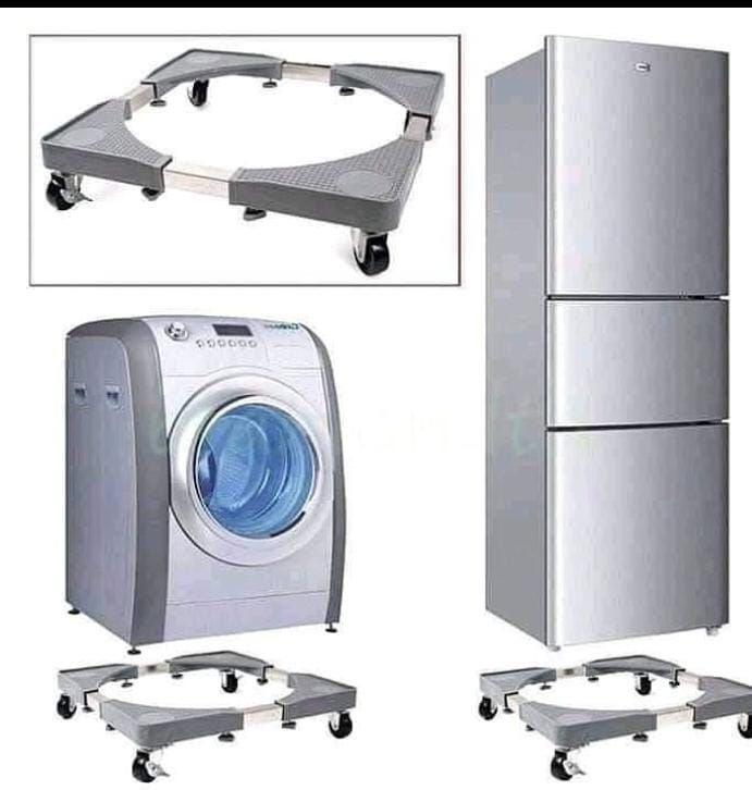 Fridge BaseEase Movement  Keep neat and clean  Adjustable Heavy Duty Movable Wheel Special Base for Washing Machine