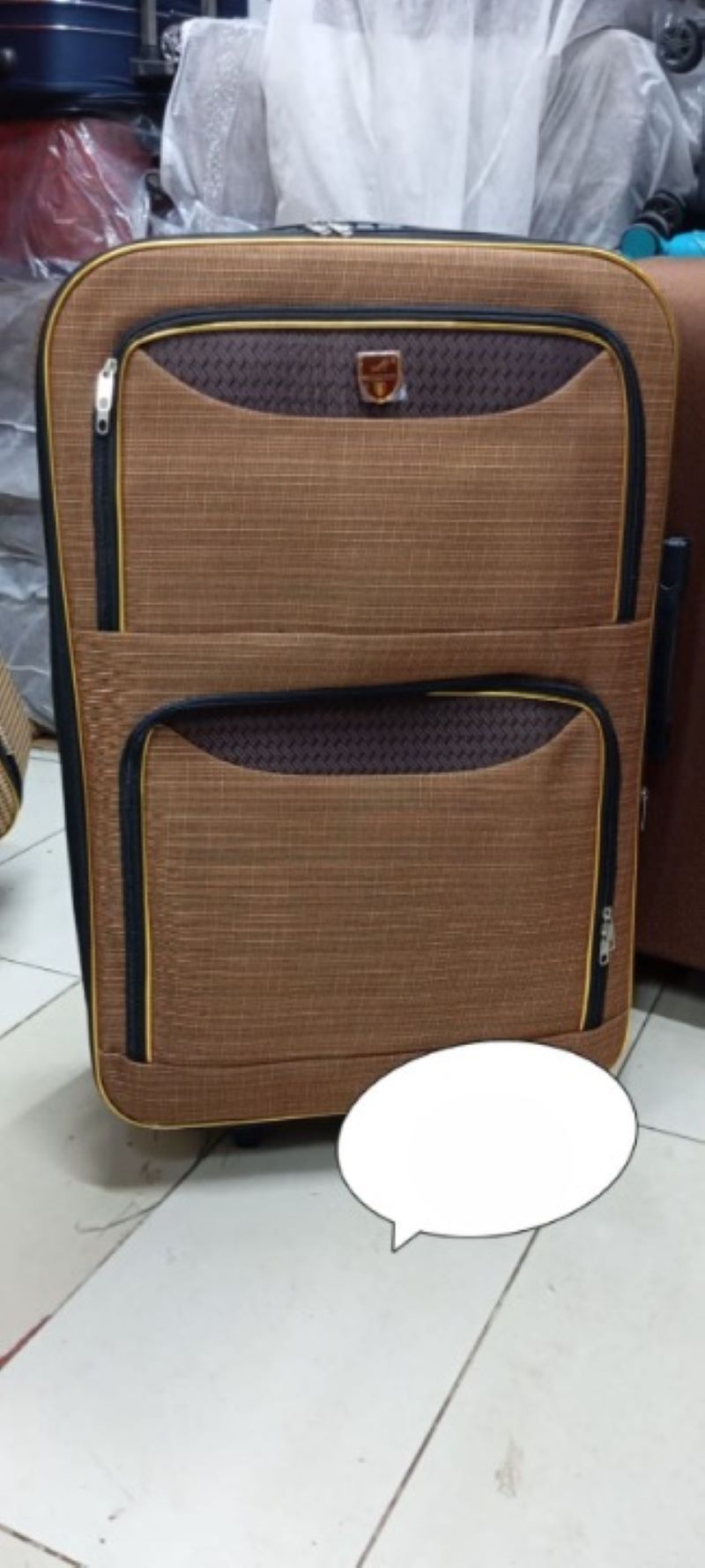 RESTOCKED 3 IN 1 Fabric material Bag Travel  trolley Bags