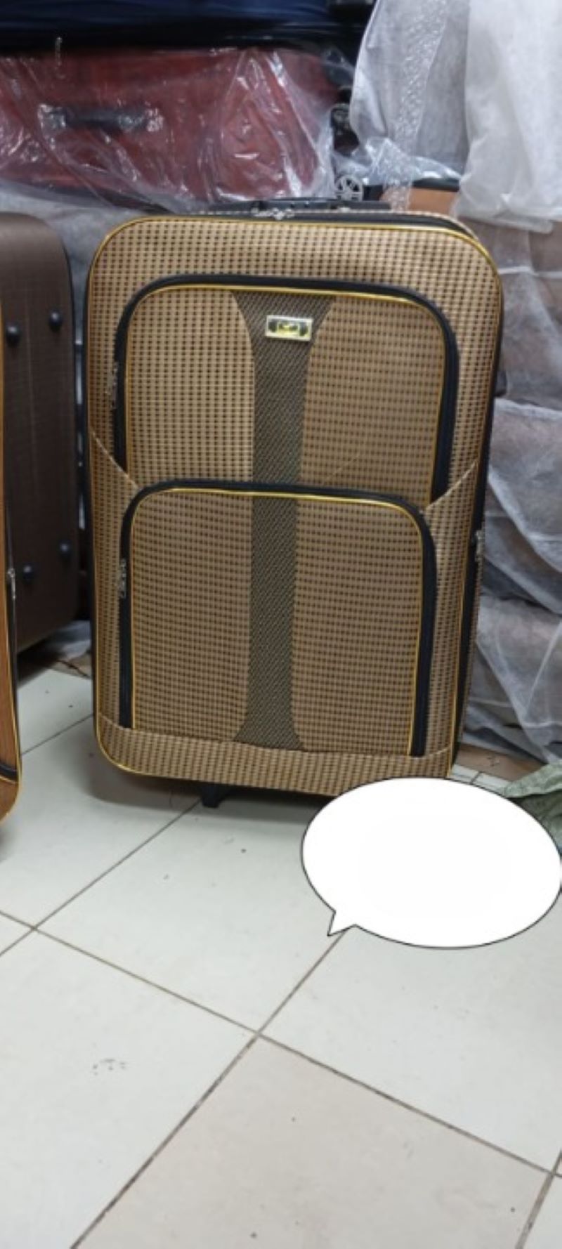 RESTOCKED 3 IN 1 Fabric material Bag Travel  trolley Bags