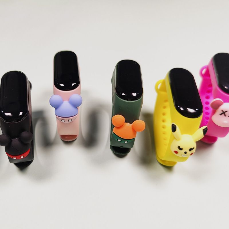 New waterproof children's bracelet, doll cartoon, elementary school student bracelet, sports touch screen bracelet, luminous cartoon watch