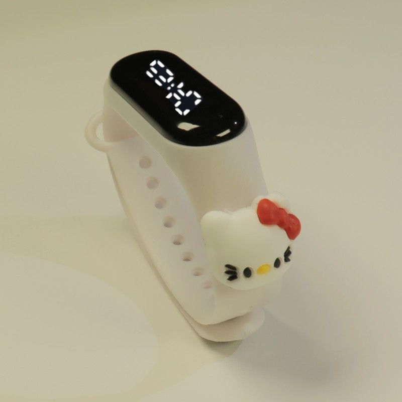 New waterproof children's bracelet, doll cartoon, elementary school student bracelet, sports touch screen bracelet, luminous cartoon watch