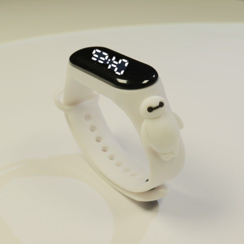 New waterproof children's bracelet, doll cartoon, elementary school student bracelet, sports touch screen bracelet, luminous cartoon watch