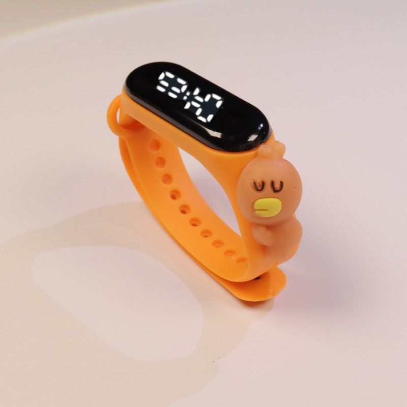 New waterproof children's bracelet, doll cartoon, elementary school student bracelet, sports touch screen bracelet, luminous cartoon watch