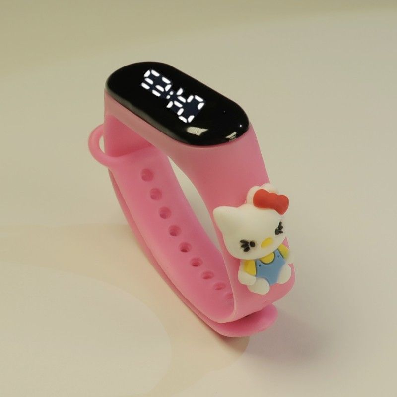 New waterproof children's bracelet, doll cartoon, elementary school student bracelet, sports touch screen bracelet, luminous cartoon watch