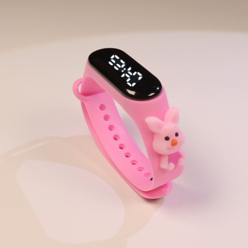 New waterproof children's bracelet, doll cartoon, elementary school student bracelet, sports touch screen bracelet, luminous cartoon watch