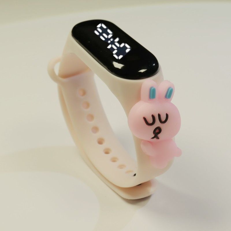 New waterproof children's bracelet, doll cartoon, elementary school student bracelet, sports touch screen bracelet, luminous cartoon watch