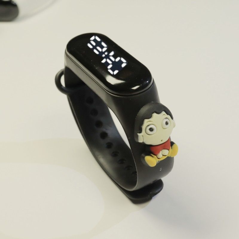 New waterproof children's bracelet, doll cartoon, elementary school student bracelet, sports touch screen bracelet, luminous cartoon watch