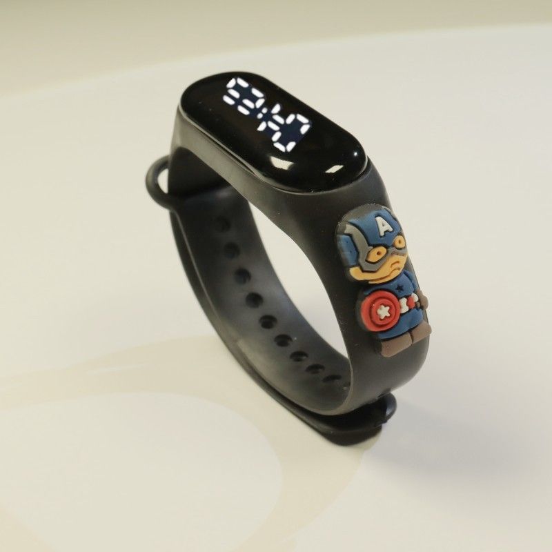 New waterproof children's bracelet, doll cartoon, elementary school student bracelet, sports touch screen bracelet, luminous cartoon watch