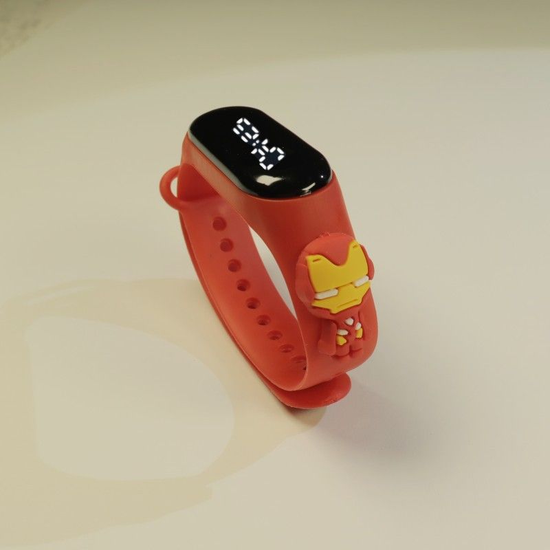 New waterproof children's bracelet, doll cartoon, elementary school student bracelet, sports touch screen bracelet, luminous cartoon watch