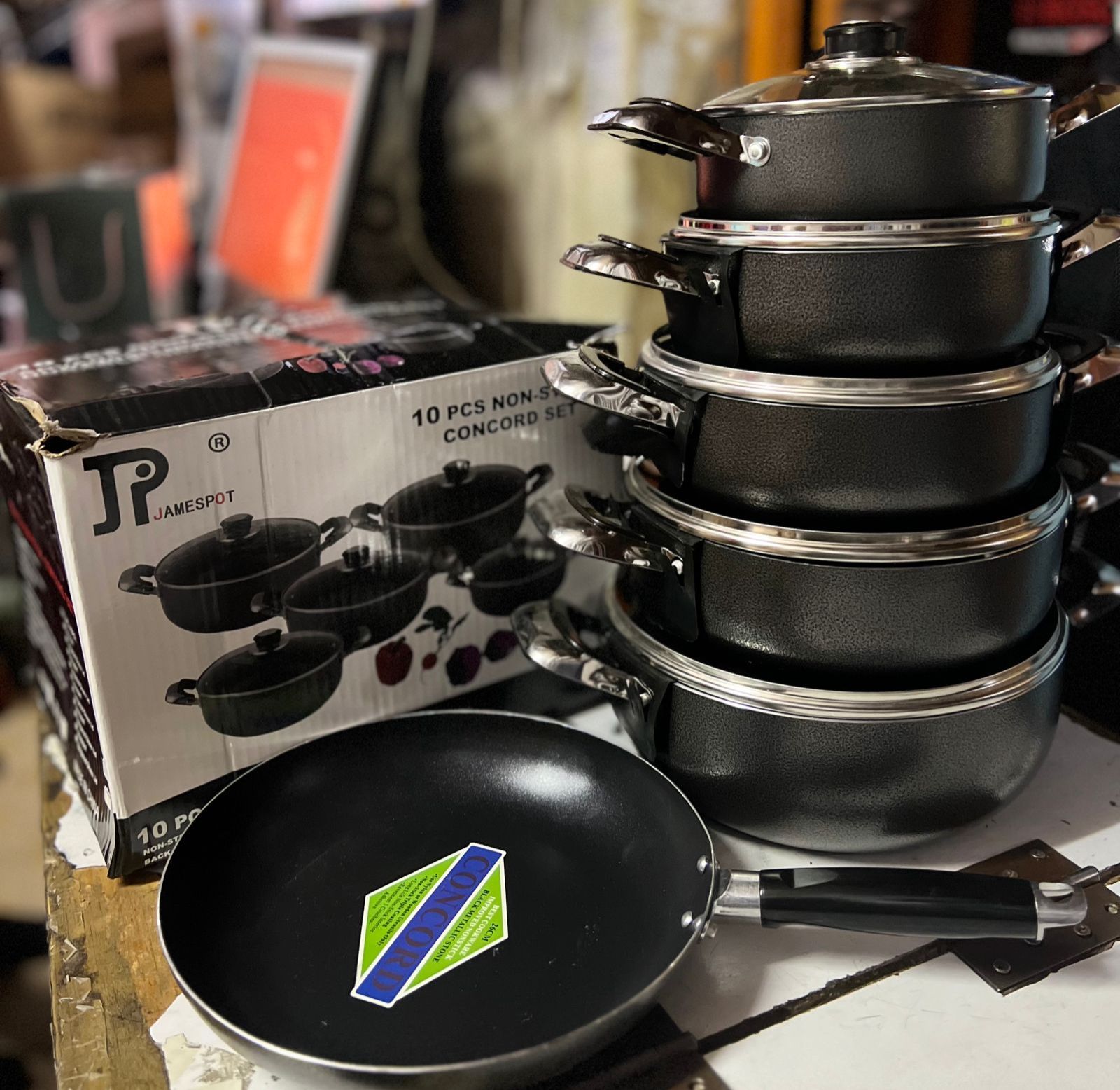 KILLMALL FLASH SALE BEST PRICES ONLY KSH 7399 JP 10 PCs Heavy Duty Sufurias CookWare Set