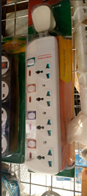 A 4 WAY SURGE PROTECTOR EXTENSION