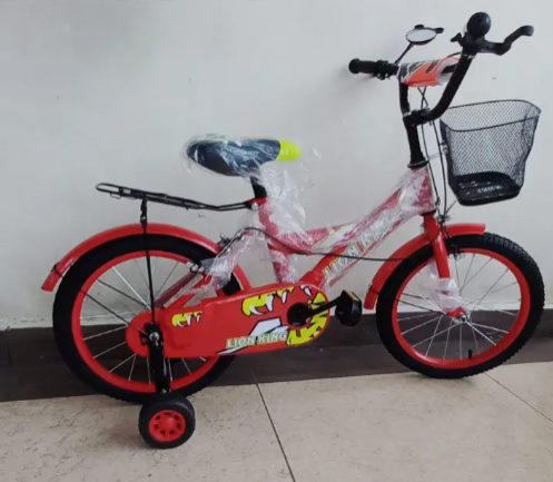OFFER !!!! OFFER!!! Lion King Bicycle Kids Bike For Sports Size: 16; Age 4 to 8 years(with balance wheels)
