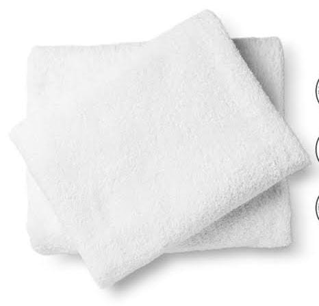 Egyptian Wonder Hand Towel 100% Cotton-White  Egyptian Wonder white hand towel is 100% cotton. It is highly absorbent and has a soft feel. Can be hand or machine washed and is colour fast. Great value