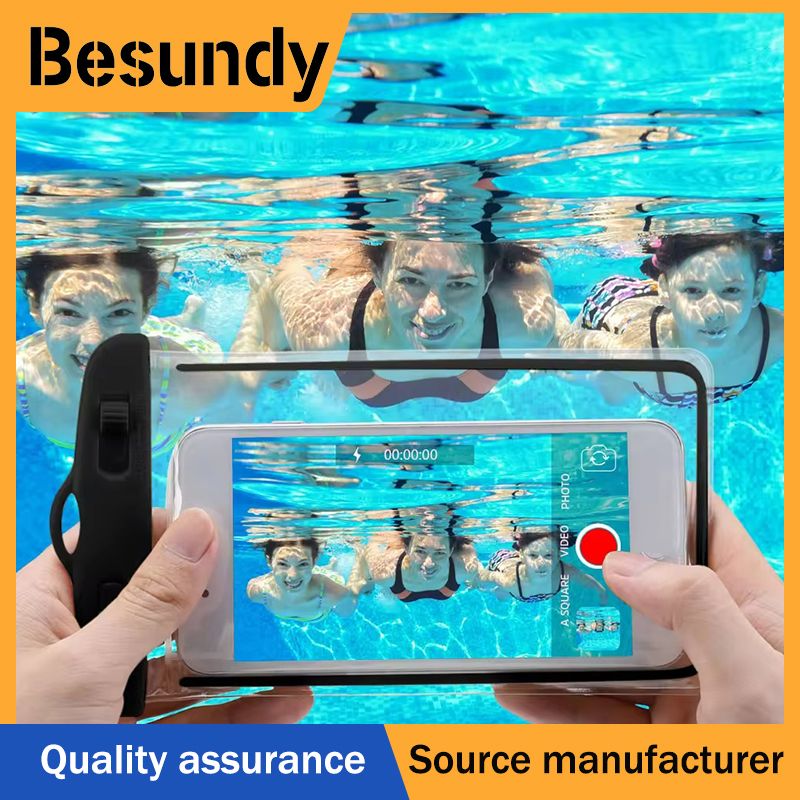 Universal Waterproof Phone Pouch/Clear Case Waterproof smartphone Dry Bag with Lanyard, Phone Pouch for Outdoor Water Sports, Boating, Hiking, Kayaking, Fishing