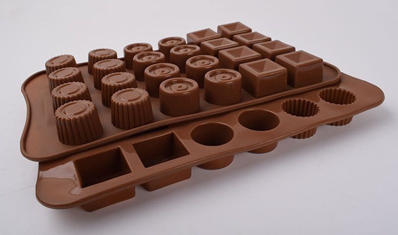 Silicone Chocolate Fructose Cake Baking Mold Pudding Ice Tray  Shape Silicone Multi-Shaping Mold