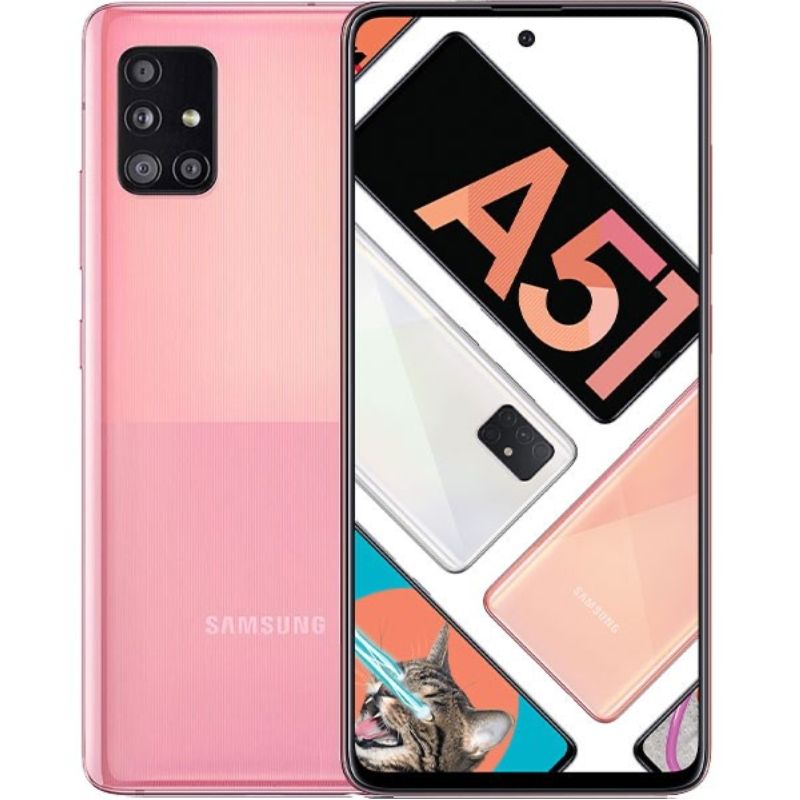 Refurbished Samsung A51 5G Dual SIM 6.5'' Super AMOLED 8+128GB 4500mAh 48+12+5+5 MP Back Camera Exynos 980