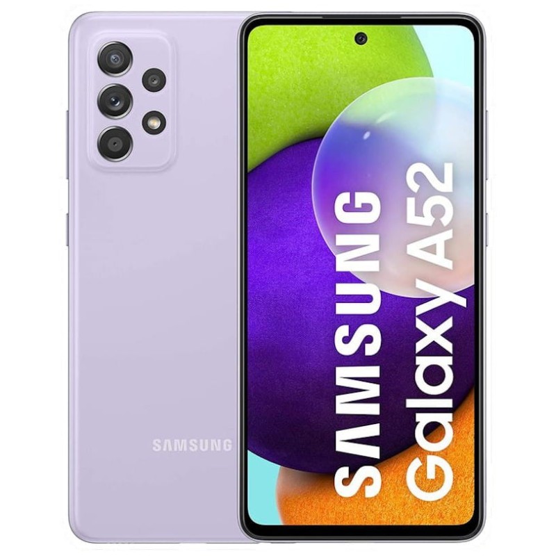 Refurbished Phone SAMSUNG A52 5G Dual SIM IP67 6.5'' 120Hz Super AMOLED 4500mAh 64MP+32MP Camera Fingerprint Unlock Snapdragon 750G