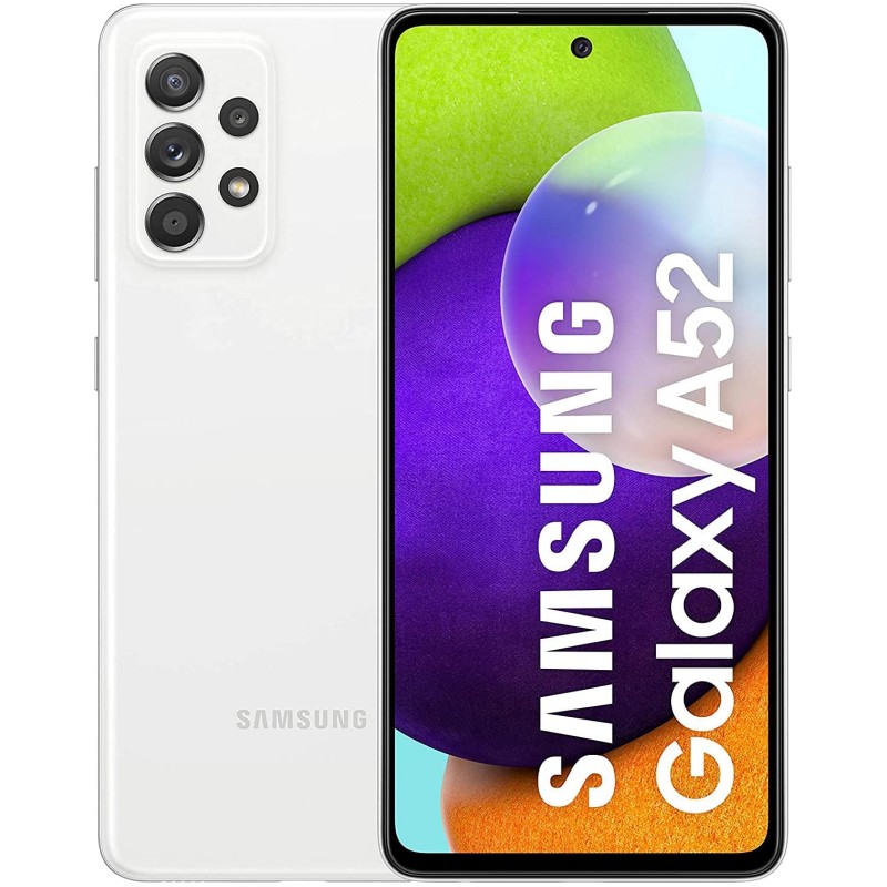 Refurbished Phone SAMSUNG A52 5G Dual SIM IP67 6.5'' 120Hz Super AMOLED 4500mAh 64MP+32MP Camera Fingerprint Unlock Snapdragon 750G