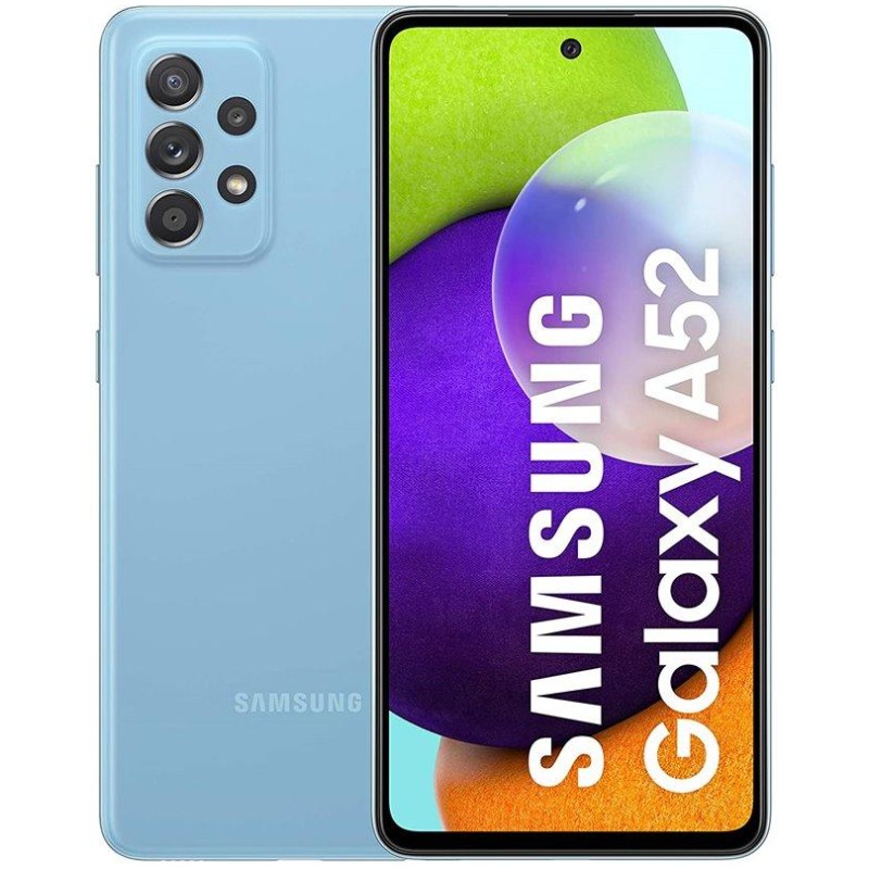 Refurbished Phone SAMSUNG A52 5G Dual SIM IP67 6.5'' 120Hz Super AMOLED 4500mAh 64MP+32MP Camera Fingerprint Unlock Snapdragon 750G