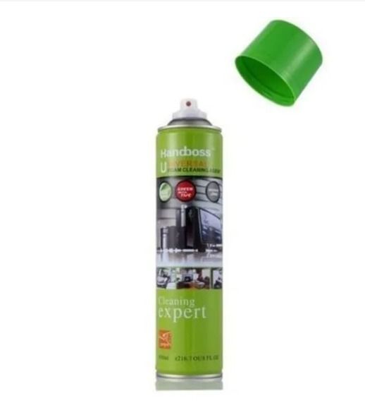 Handboss Universal Foam Cleaning Agent The Handboss Universal Foam Cleaning Agent contains a natural surface active agent with fast penetration and