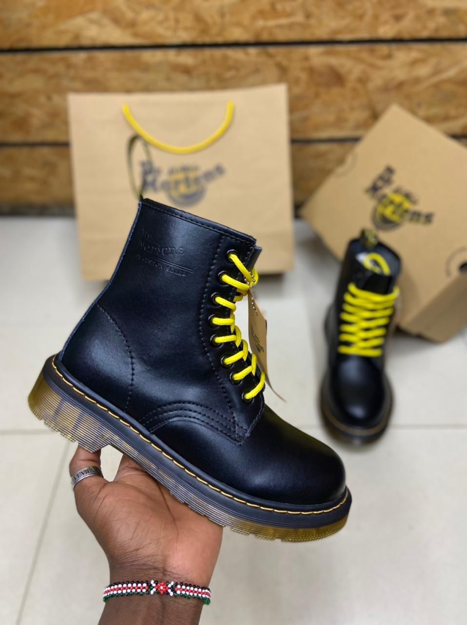 Good Quality Design Leather Men's Boots