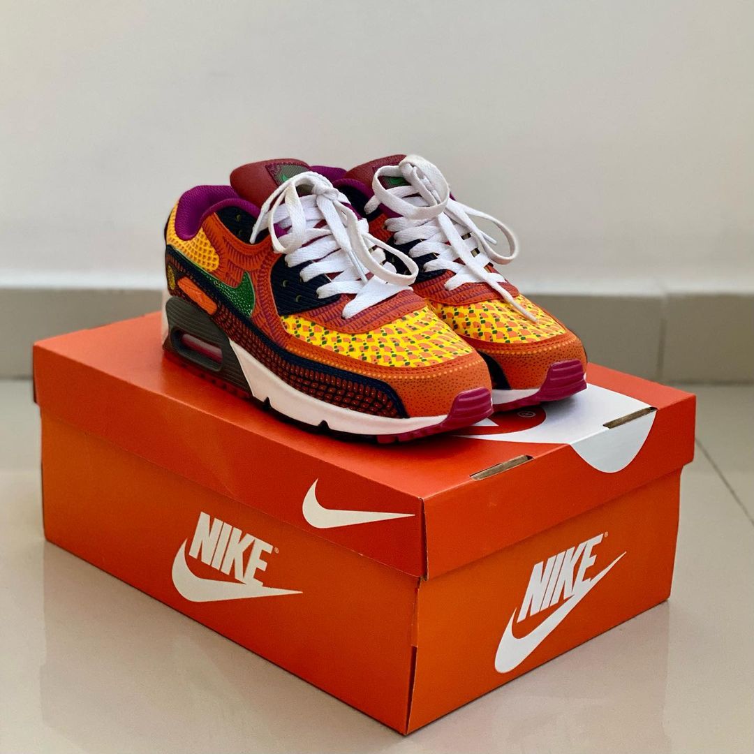 High Quality Airmax 90 Dia de muertos Men's Fashion Sneakers