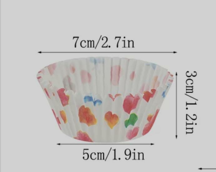 disposable cupcakes paper inserts