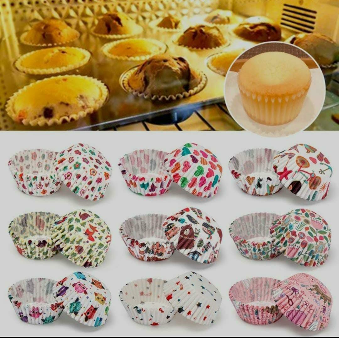 disposable cupcakes paper inserts