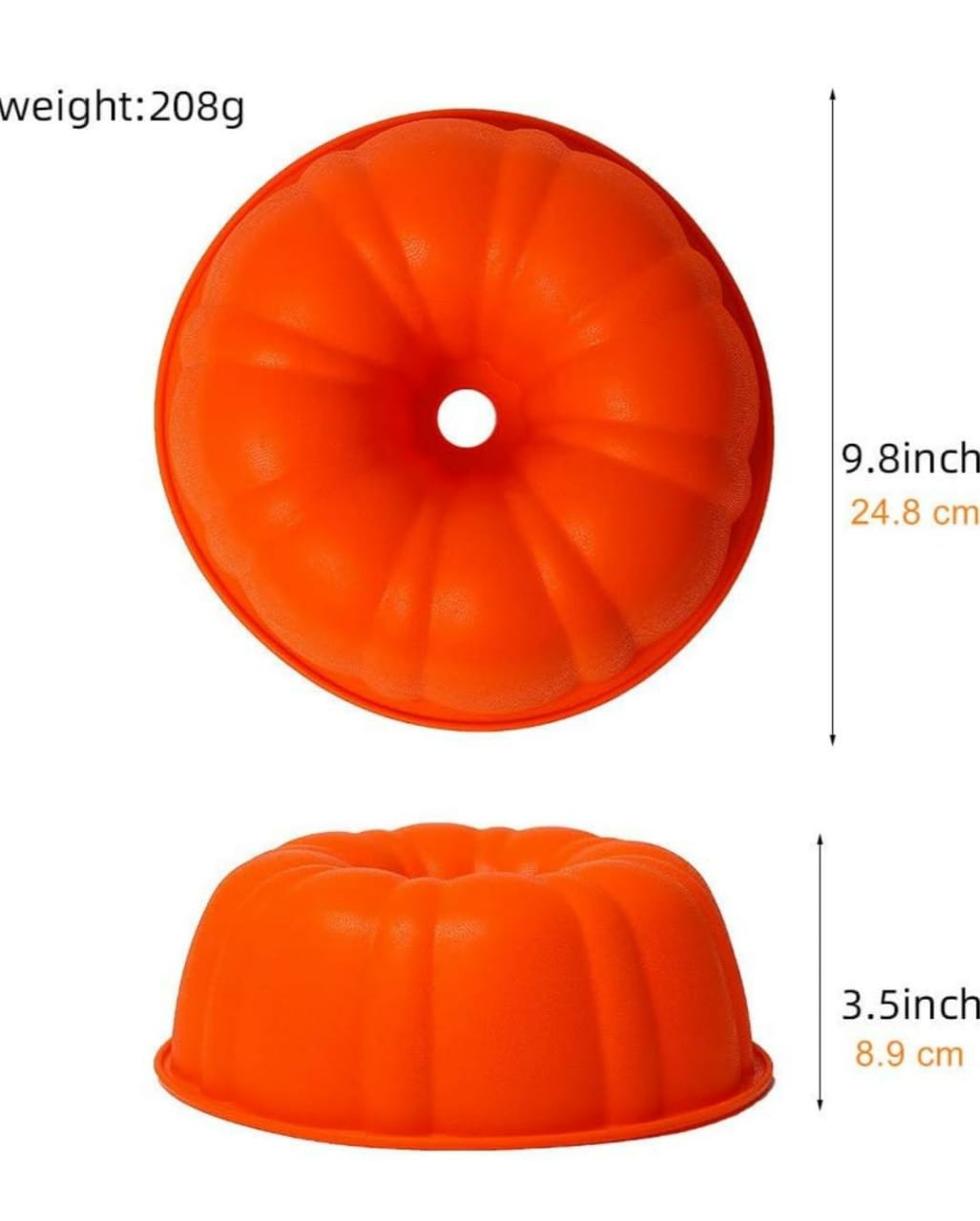 Doughnut cake mould