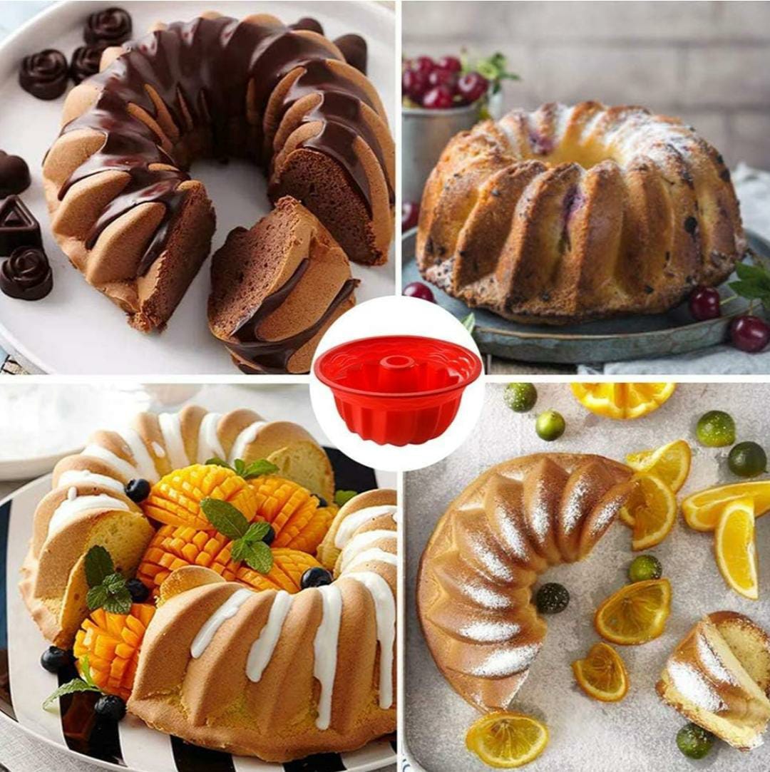Doughnut cake mould