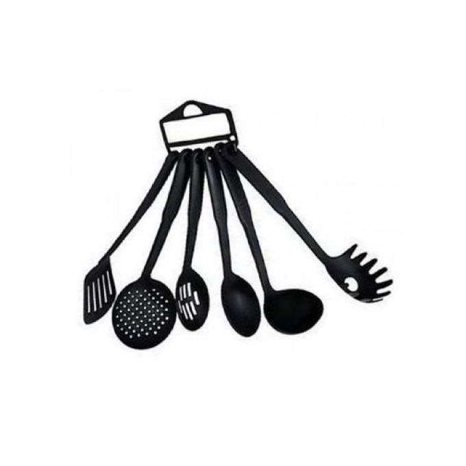 6 Piece Non-Stick Cooking/Serving Spoons Set