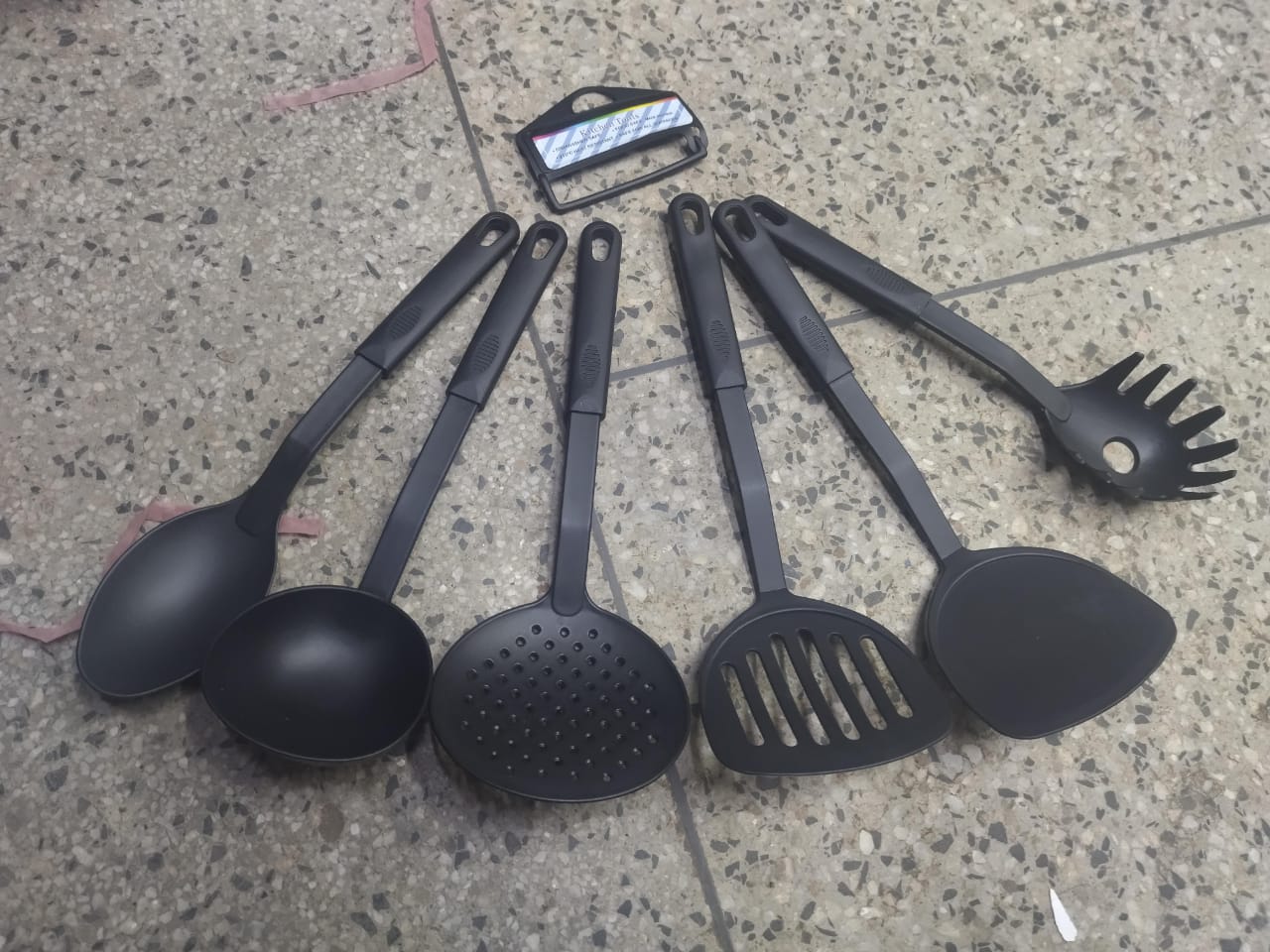 6 Piece Non-Stick Cooking/Serving Spoons Set