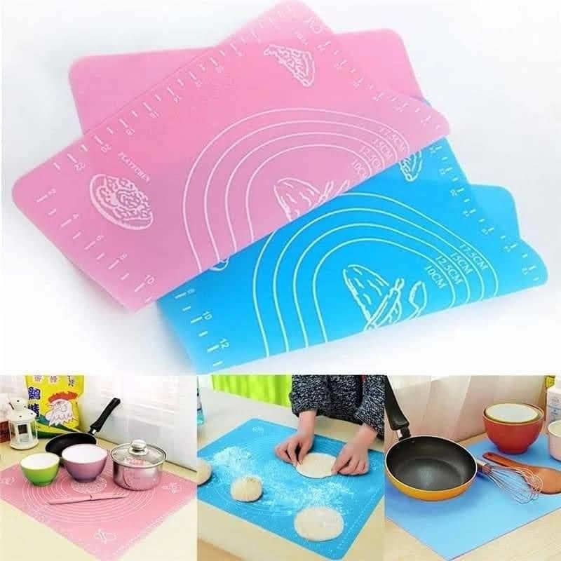Silicon non-Stick chapati Kneading Dough Mat With Pre-marked Circles