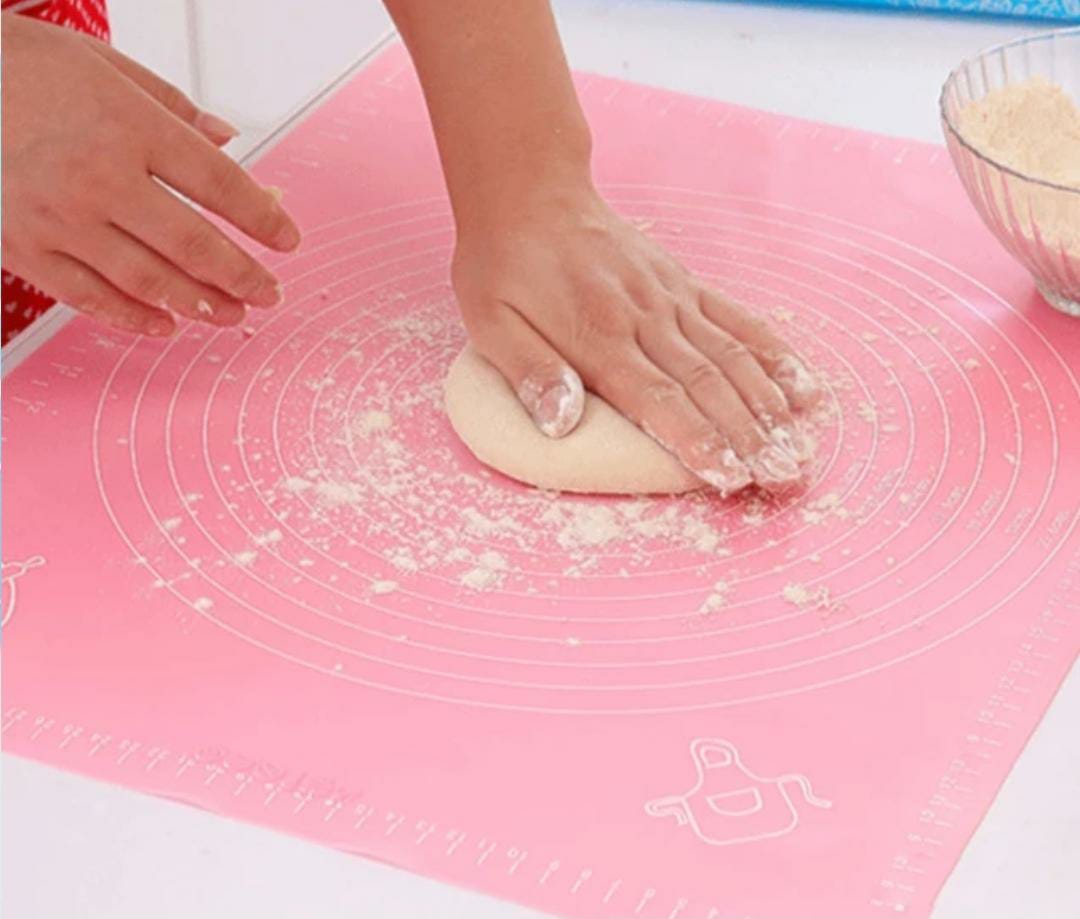 Silicon non-Stick chapati Kneading Dough Mat With Pre-marked Circles