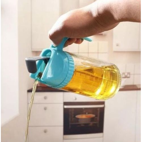 600ml Leakproof Auto Flip Oil Dispenser for Kitchen Cooking