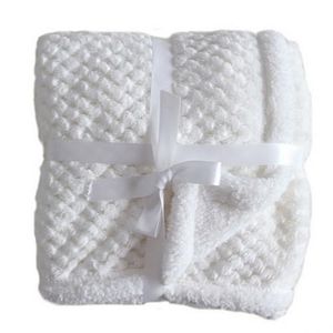 Fashion Warm Silky Fleece Baby Shawl Blanket