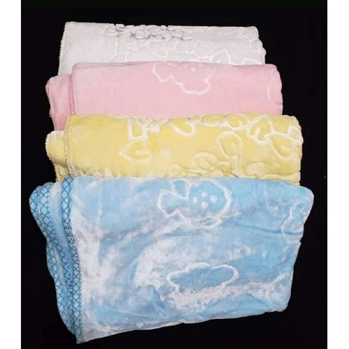 Fashion Warm Silky Fleece Baby Shawl Blanket