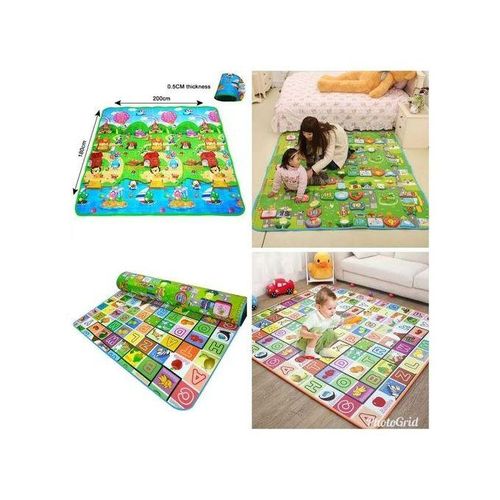 Baby Crawl Play Mat / Soft Foam Play Crawling Mat- Multicolored