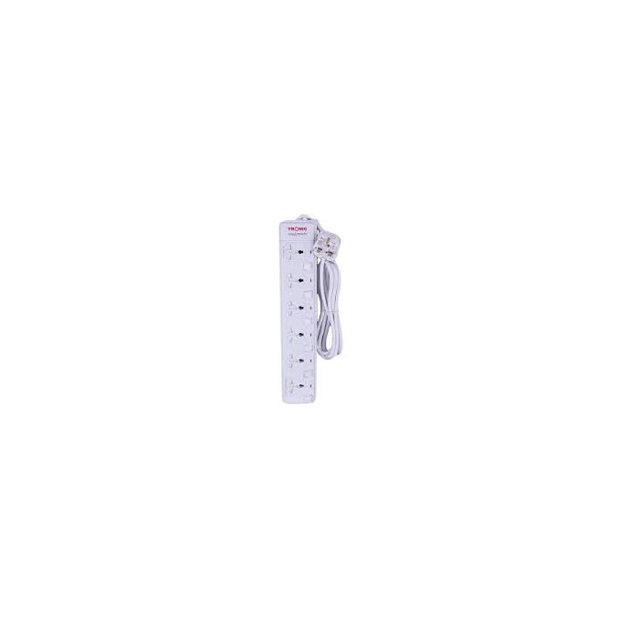Tronic 4 / 6 -Way PORT Socket Power Extension Cable 3m