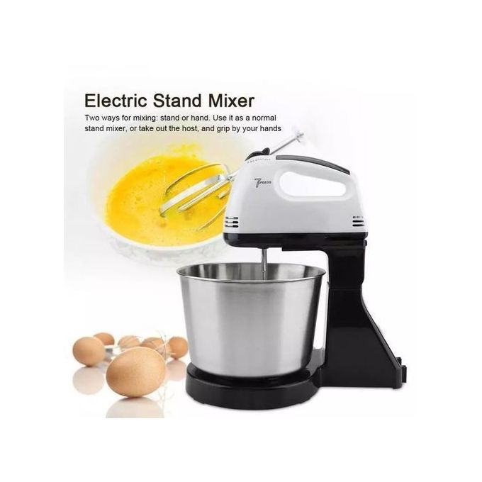 2L Electric Stand Mixer Machine Stainless Steel Mixing Bowl