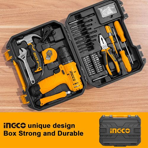 Ingco 81pcs Tools Set HKTHP10811 Cordless Drill Tools Set