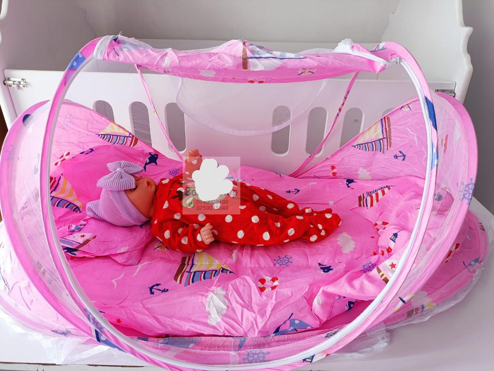 Portable Easy To Carry Baby Bassinet/Sleeping Nest/ Cot/ Mosquito Net