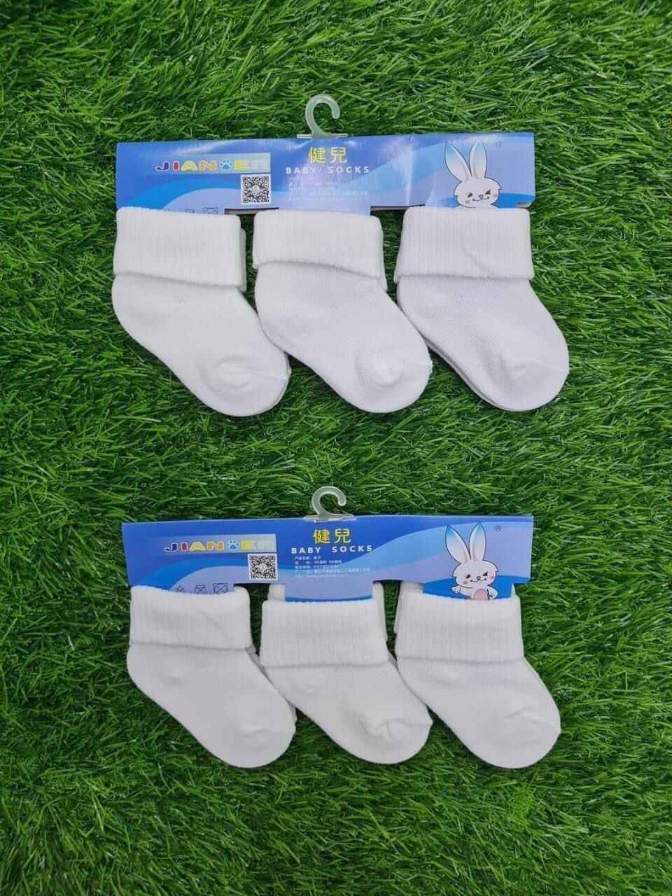 6PCS Coolest Warm Newborn Baby Socks