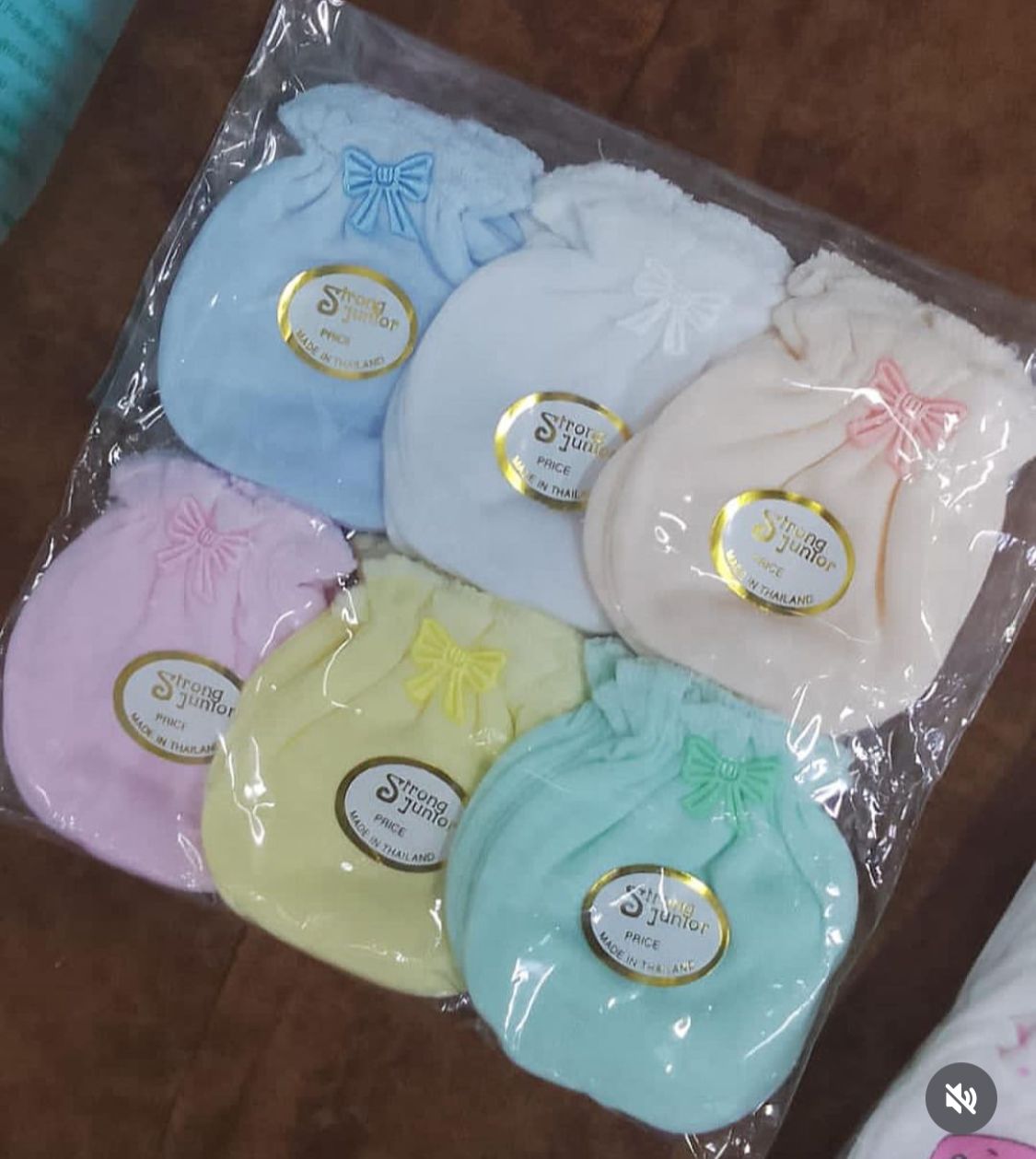 6 Pcs Assorted Baby Super Soft Warm Newborn Mittens